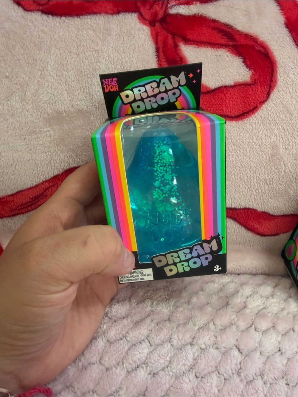 Dream Drop Teal Glitter Sensory Toy - Kids Learning Toy